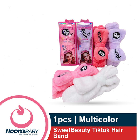 1pcs Sweet Beauty Tiktok Hair Band (Random Color)