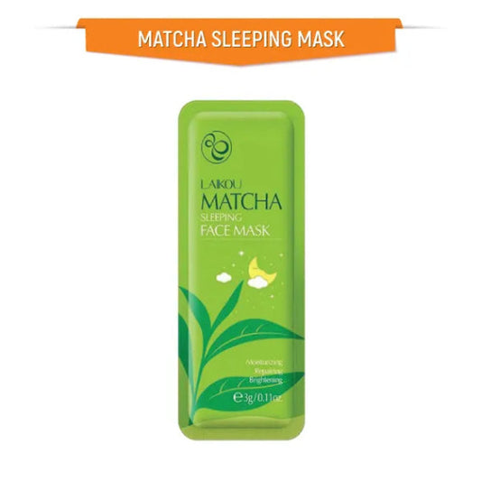 Laikou Matcha Sleeping Face Mask 3g x 5 Pack