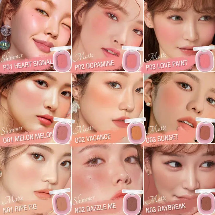 PINKFLASH Soft Pigment Blush PF-F01 1pcs 1.5gm