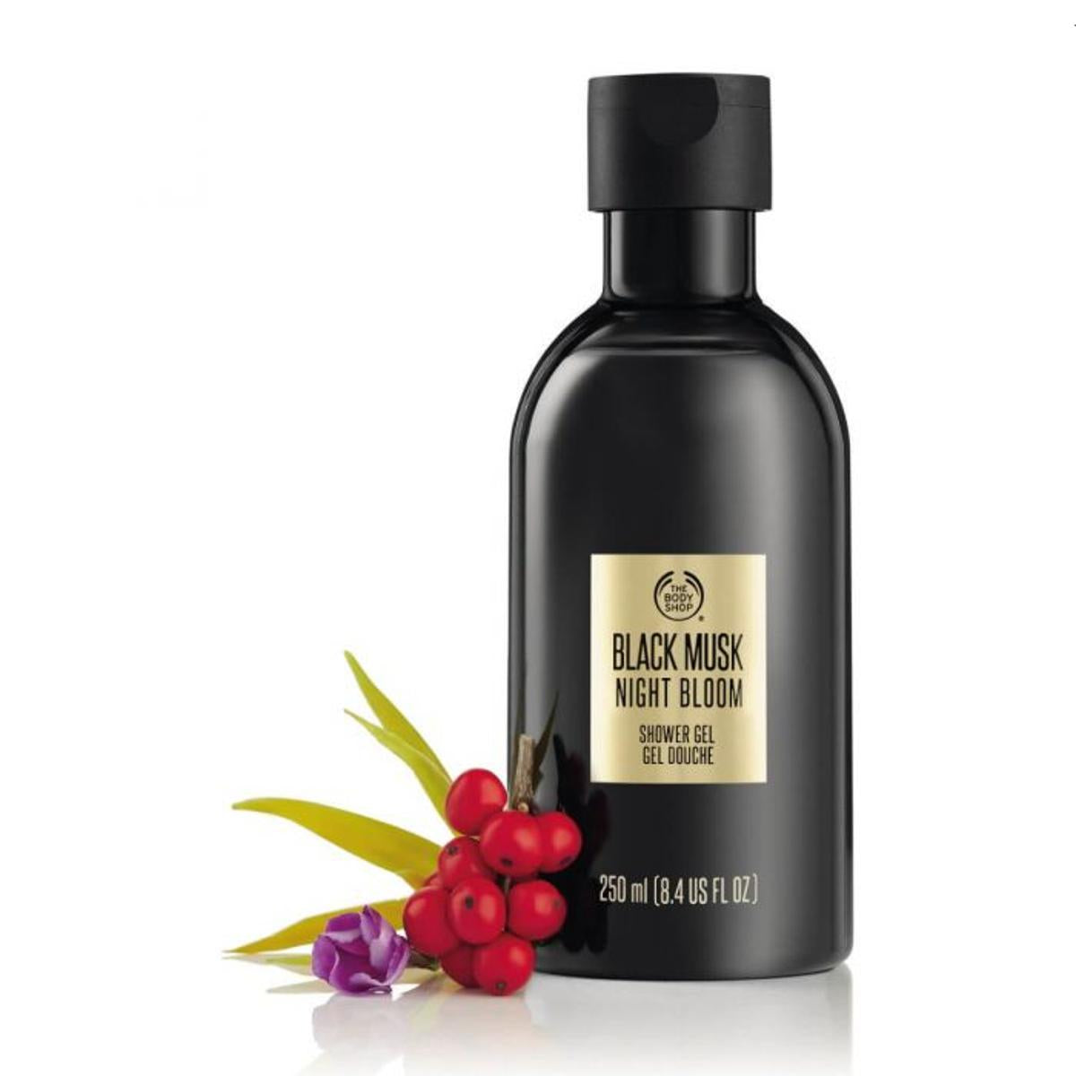 The Body Shop Black Musk Night Bloom Body Lotion 250ml (Made in UK)