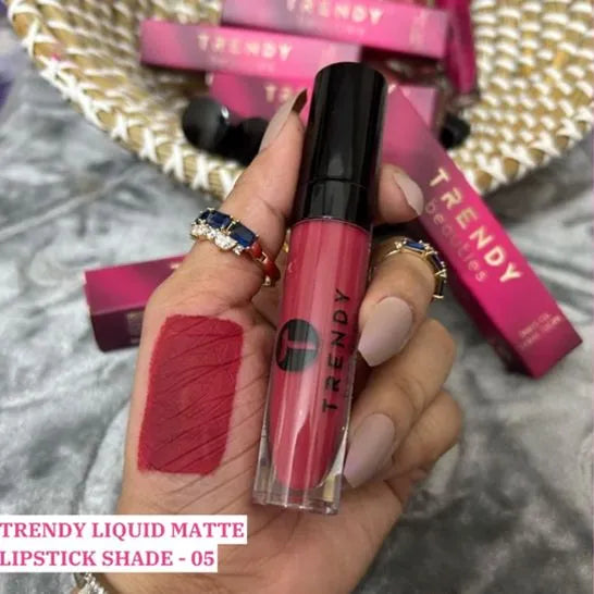 TRENDY Beauties Liquid Matte Lipstick 1pcs | 1-12 Shades