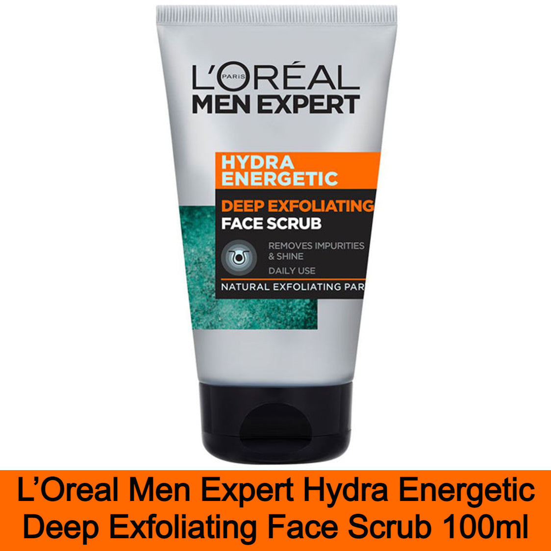 Loreal Men Expert Hydra Energetic Deep Exfoliating Face Scrub 100ml