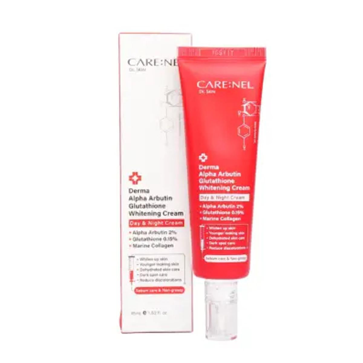 CARENEL Derma Alpha Arbutin Glutathione Whitening Cream 45ml