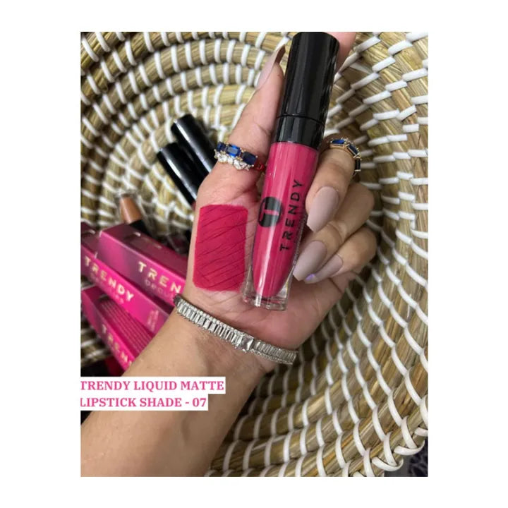 TRENDY Beauties Liquid Matte Lipstick 1pcs | 1-12 Shades