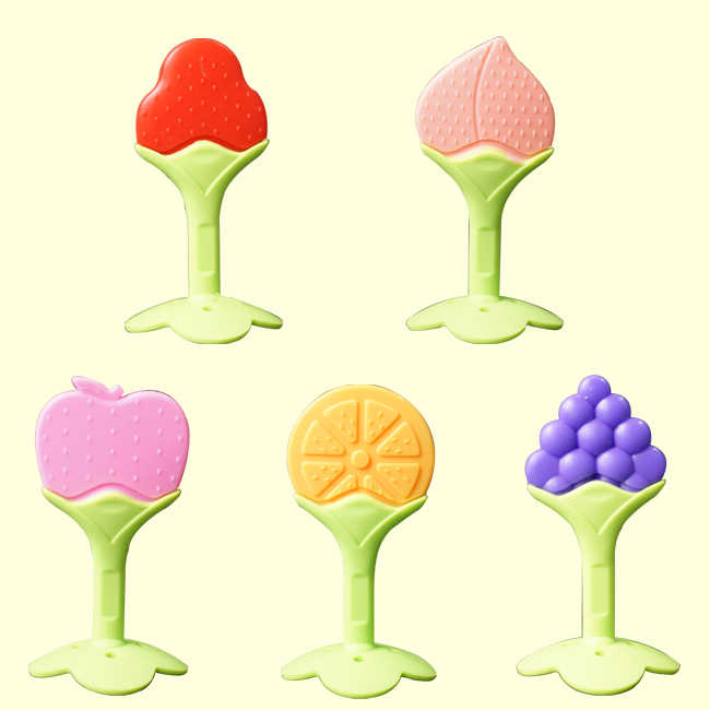 Baby Teether - Grape Design