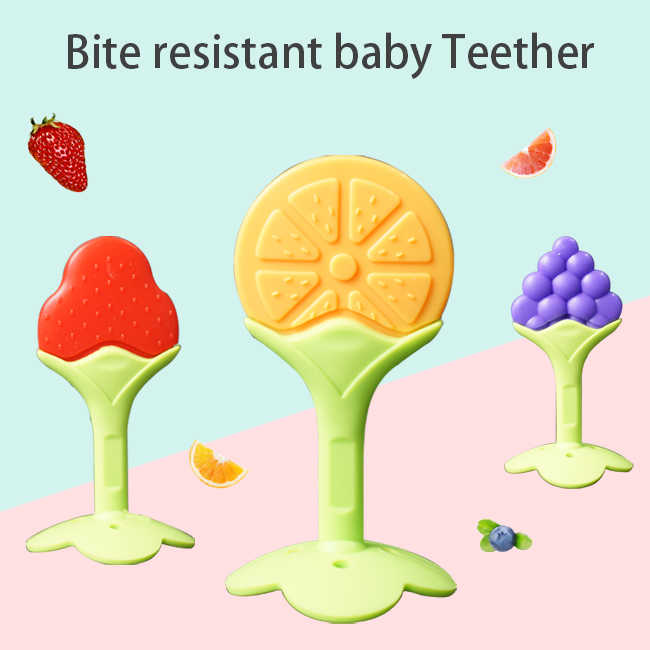 Baby Teether - Grape Design
