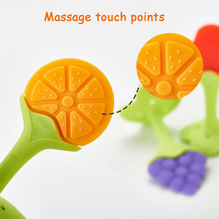 Baby Teether - Grape Design