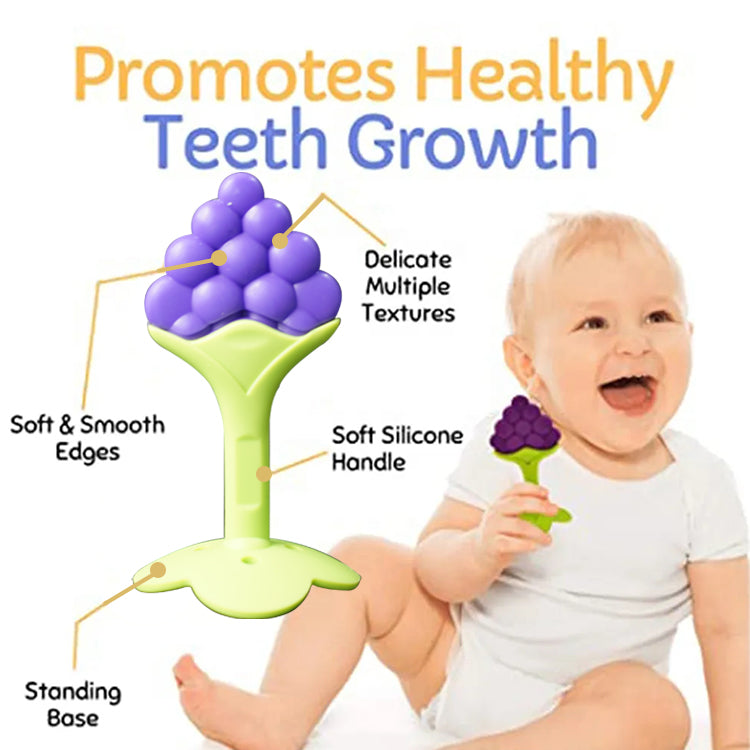 Baby Teether - Grape Design