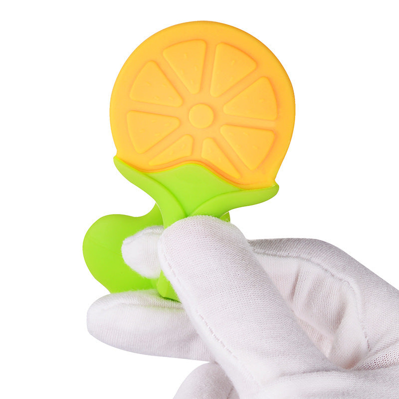 Baby Teether - Orange Design