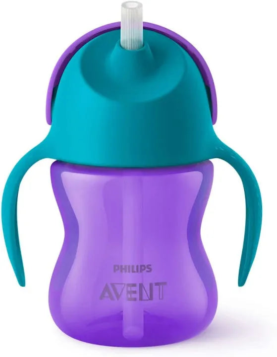 Philips Avent Mumpot Bendy Straw Cups 200ml 9m+ Multiple Color Available (Made In Indonesia)