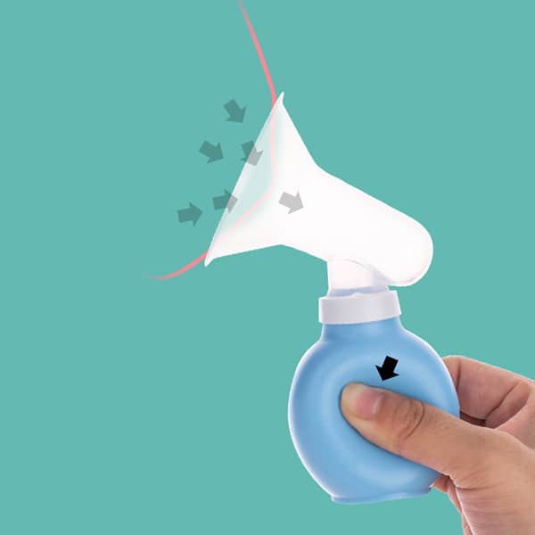 BPA Free Food Grade Silicone Manual Breast Pump