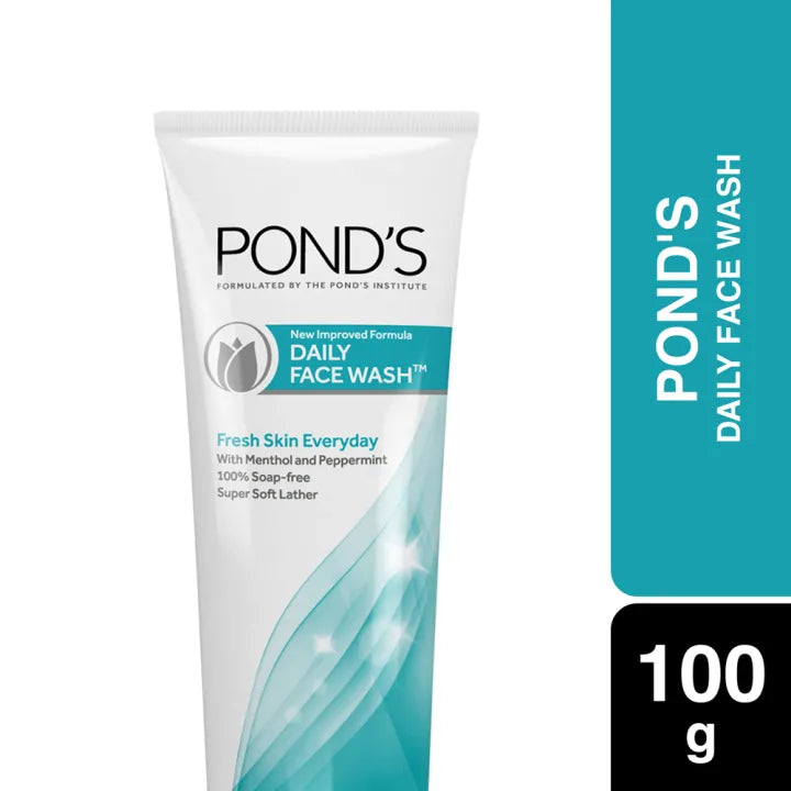 Pond's Face Wash Daily 100g/ 50g for Fresh Skin Everyday | Bangladesh