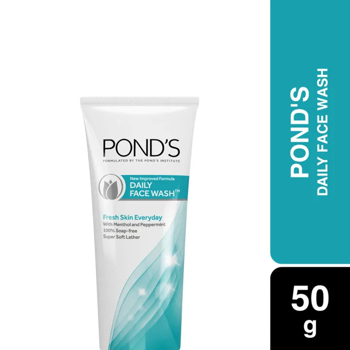 Pond's Face Wash Daily 100g/ 50g for Fresh Skin Everyday | Bangladesh