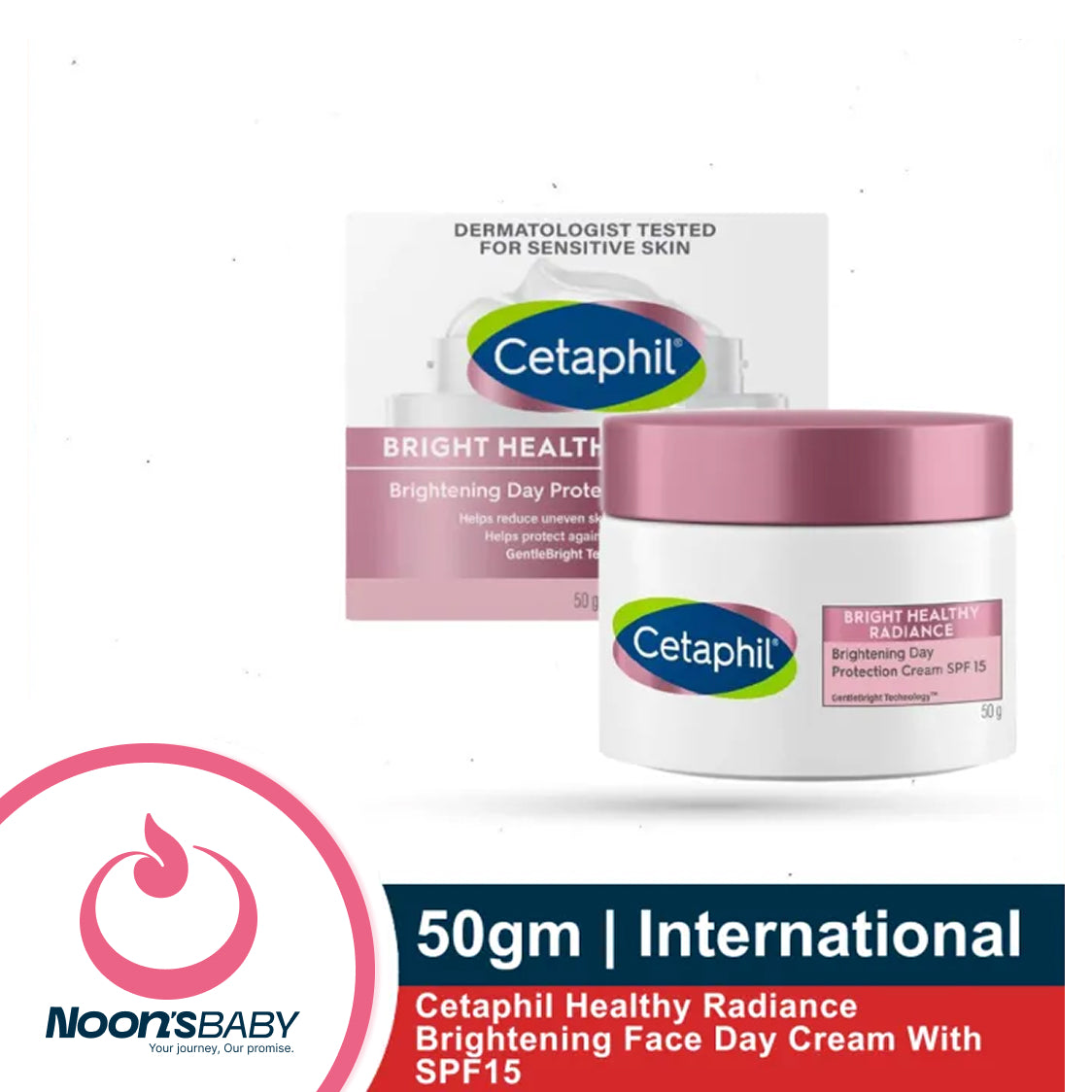 Cetaphil Healthy Radiance Brightening Face Day Cream With SPF15 50gm | India