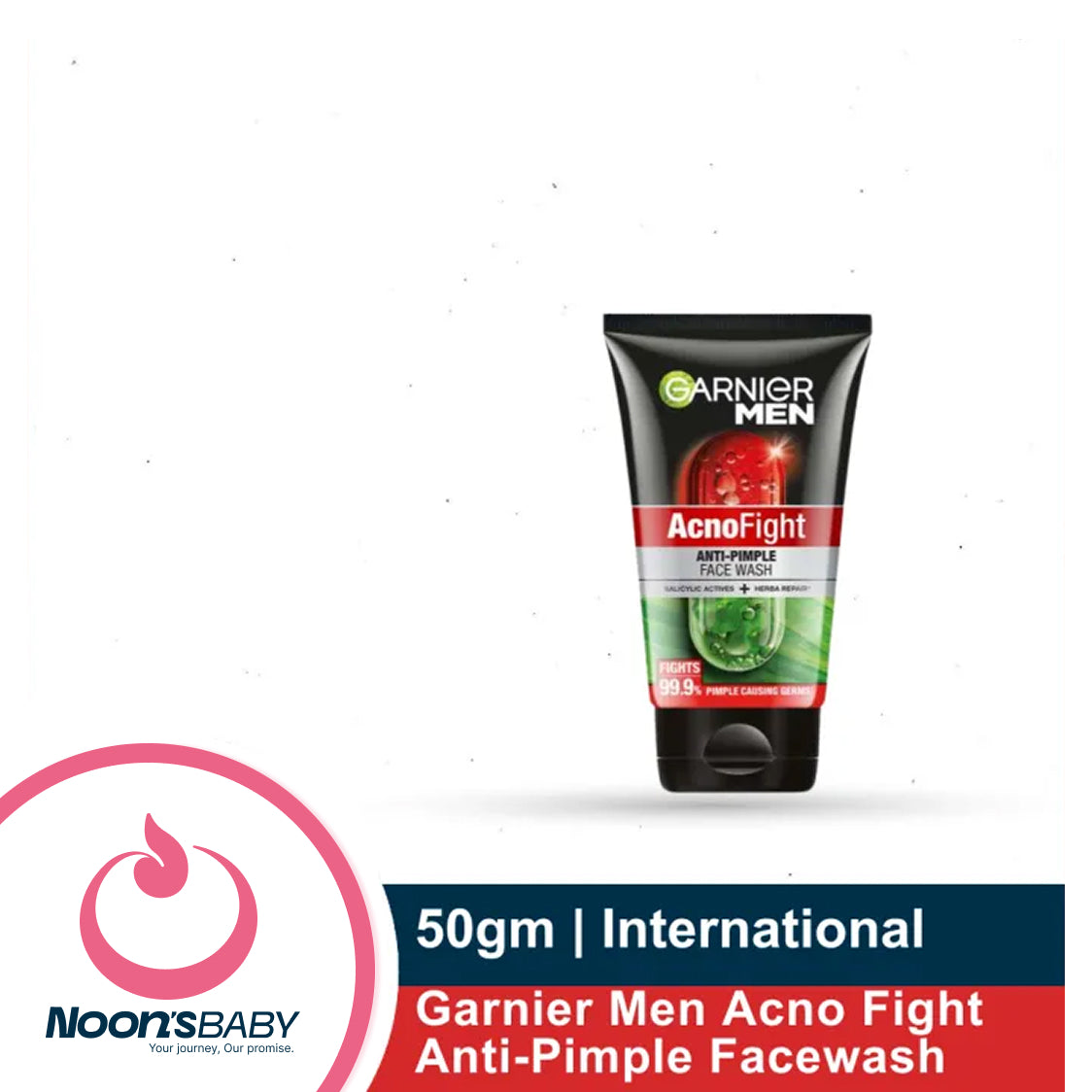 Garnier Men Acno Fight Anti-Pimple Facewash 100ml / 50ml