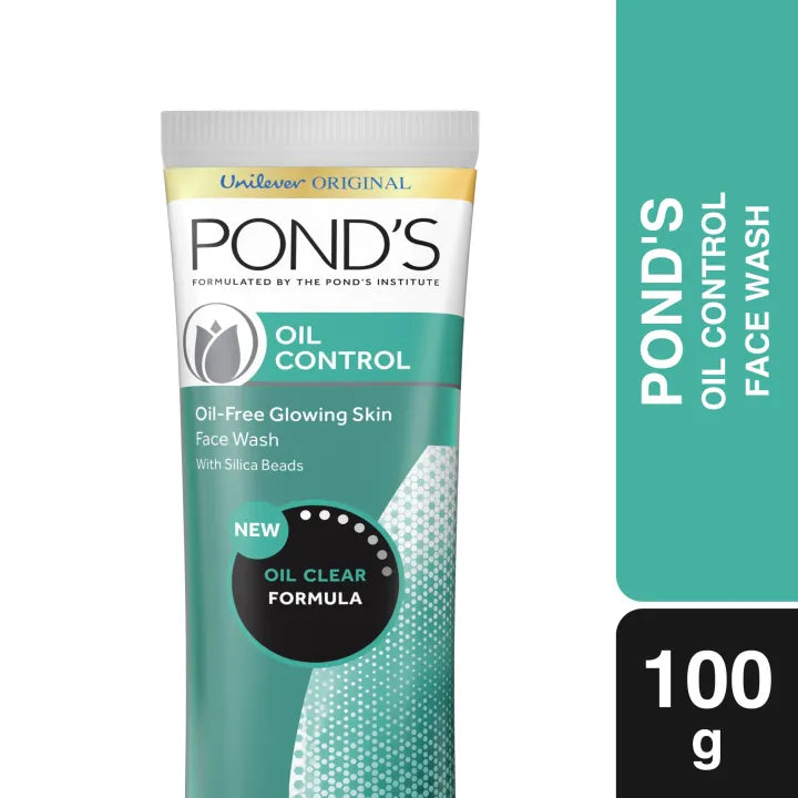 Pond's Face Wash Oil Control 100g/ 50g for Oil Free Glowing Skin | Bangladesh
