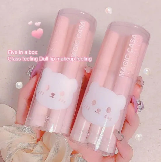 Magic Casa Naughty Rabbit 6 Pcs Matte Lipstick Set A/ Set B