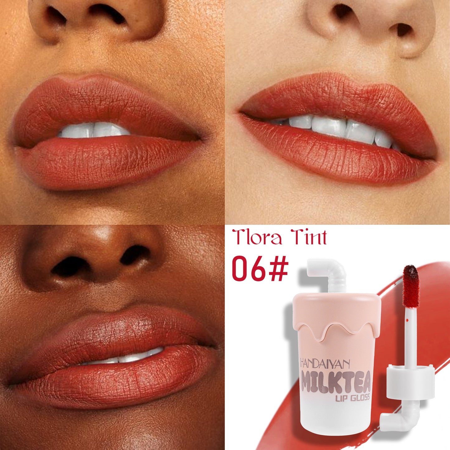 Handaiyan Lip Gloss Mini Milk Tea