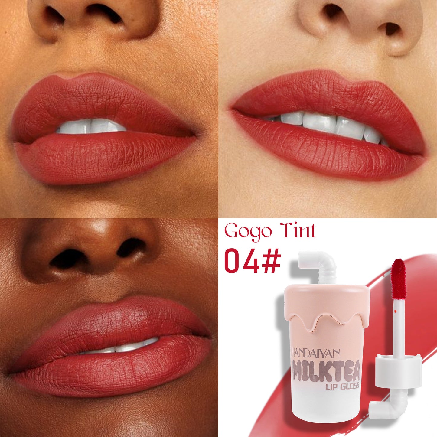 Handaiyan Lip Gloss Mini Milk Tea
