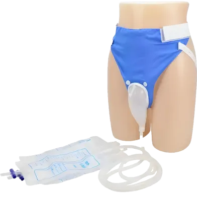 1Set Silicon 3Liter Urinal for Men, Women, Urine Collection Bag, Reusable Silicone Urine Collector Portable Wearable Female, Male Urinary Drainage Bag