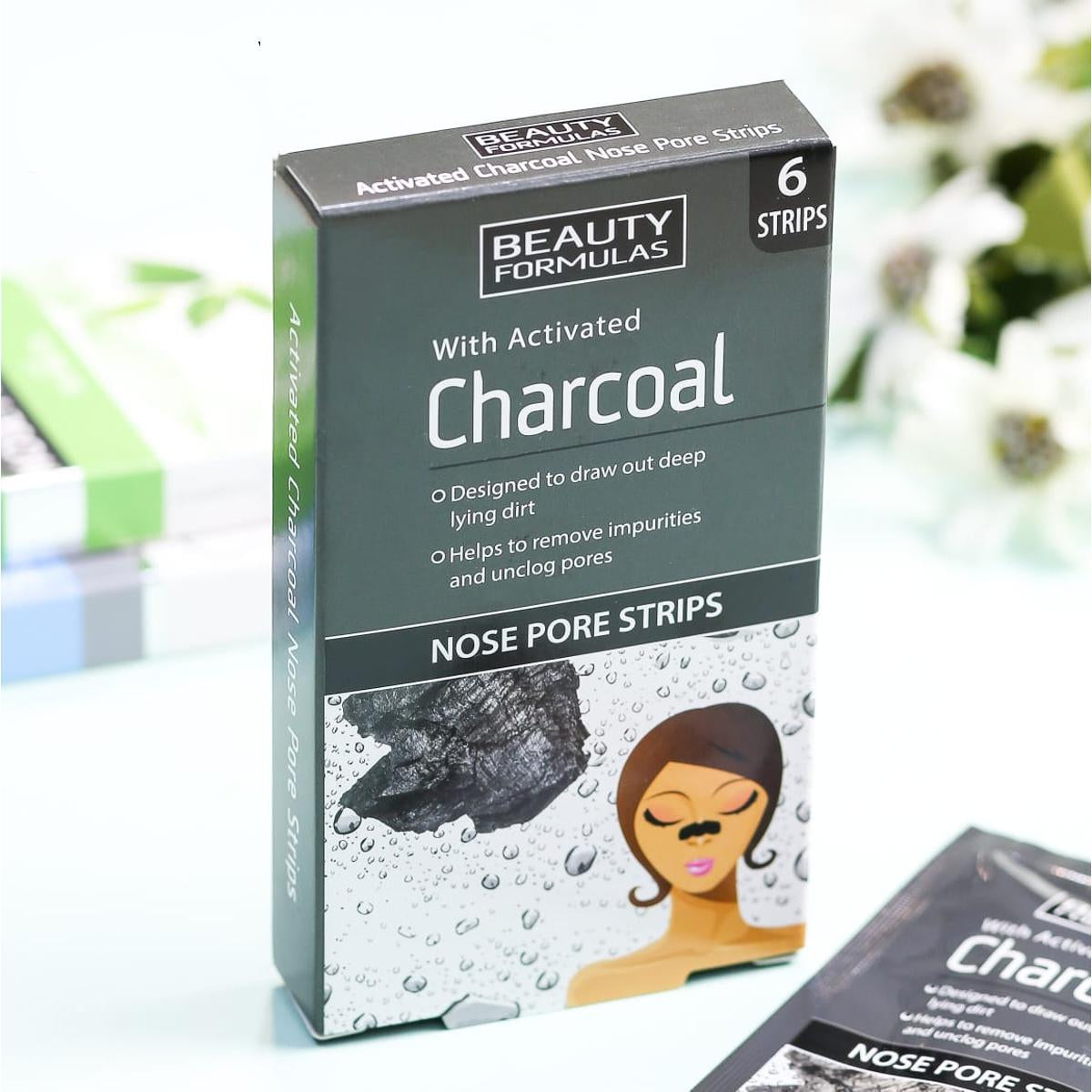Charcoal Nose Pore Strips - 6 Strips