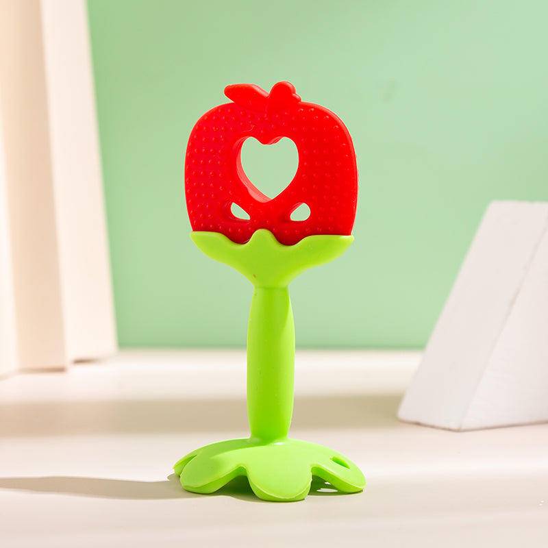 Baby Full silicone three dimensional fruit teether