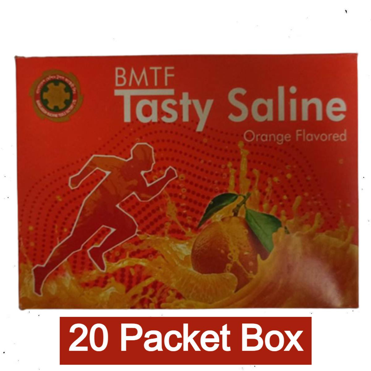 BMTF Tasty Saline Orange Flavor 20 Packet Box