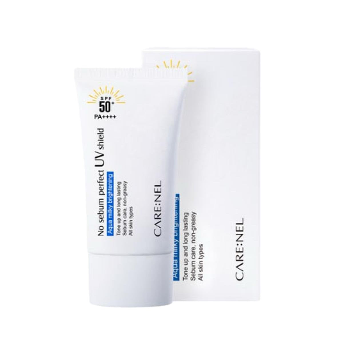 CARENEL Suncream No Sebum Perfect UV Shield SPF50+ PA++++ 50ml