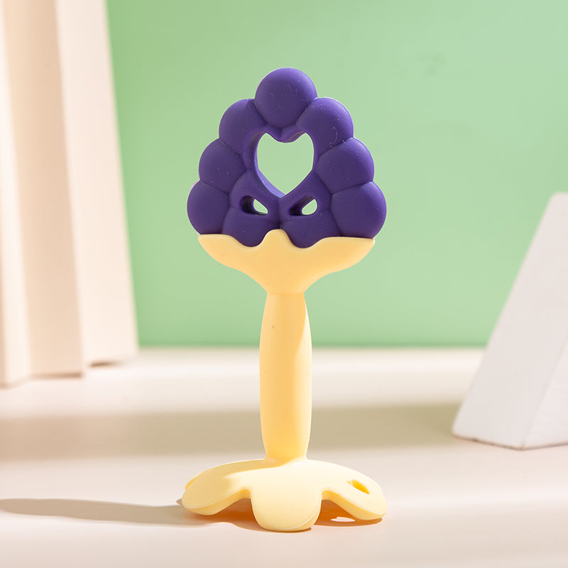 Baby Full silicone three dimensional fruit teether