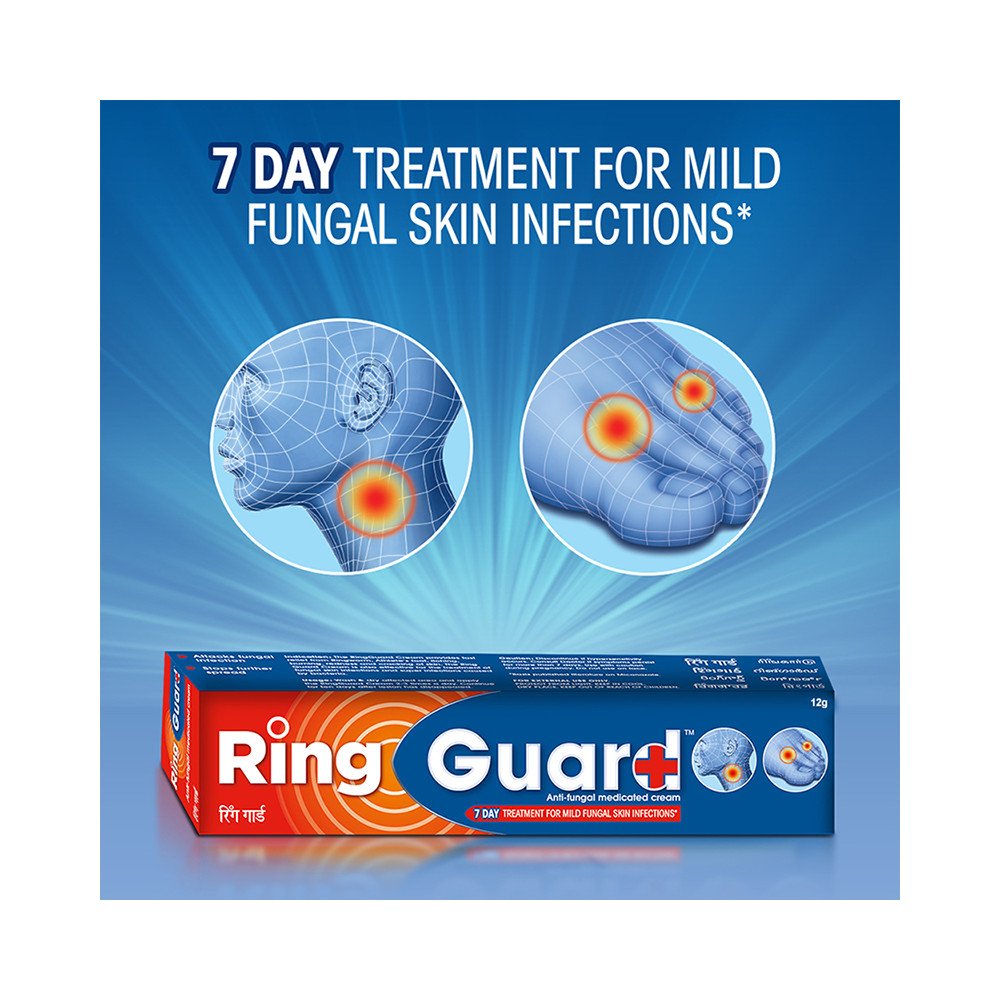 Ring Guard Anti Fungal Medicated Cream 12g | Indian