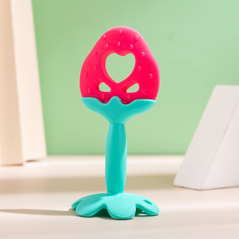 Baby Full silicone three dimensional fruit teether