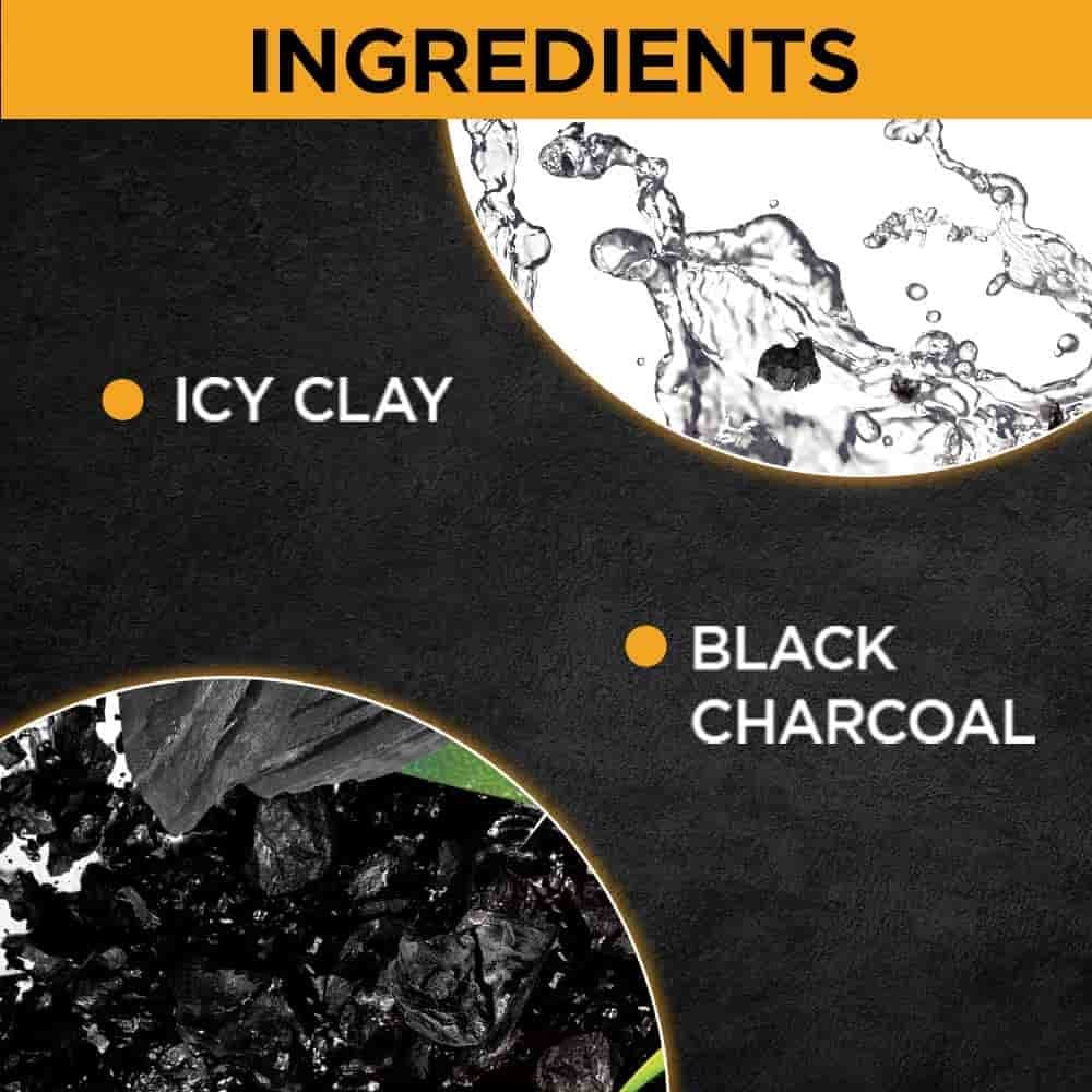 Garnier Men Turbo Bright Anti Pollution Double Action Face Wash 50g / 100g