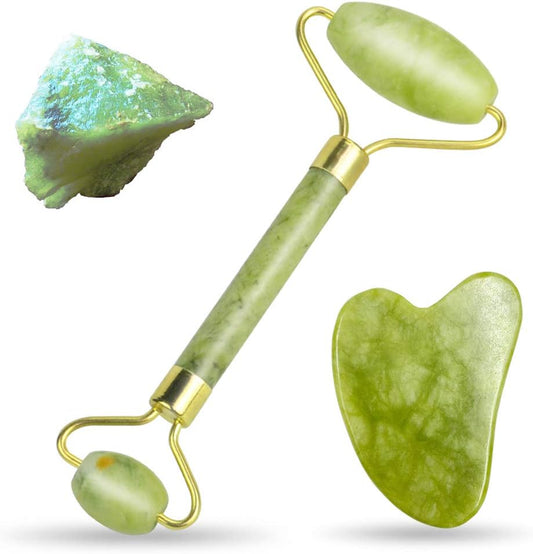 Jade Facial Roller Massager