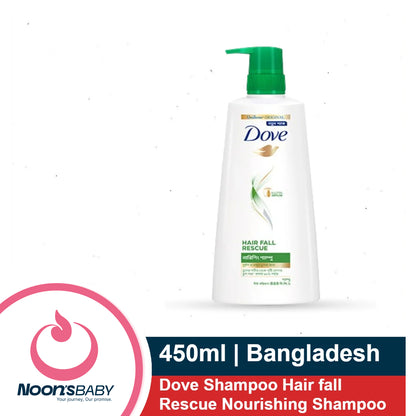 Dove Shampoo Hair fall Rescue Nourishing Shampoo 170ml / 330ml / 450ml/ 650ml | Bangladesh