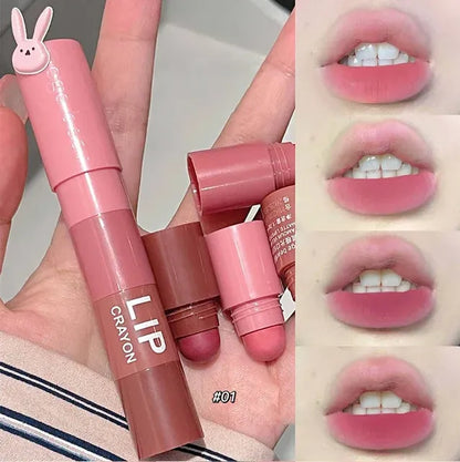 Gege Bear 4 in 1 Crayon Velvet Smooth Matte Lipstick