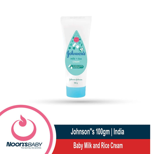 Johnson's Baby Milk and Rice Cream 100gm | India