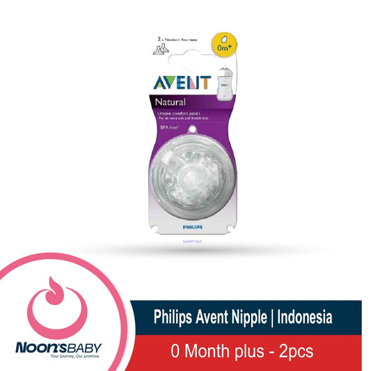 Philips Avent Bottle_Nipple - 0 month plus - 2pcs