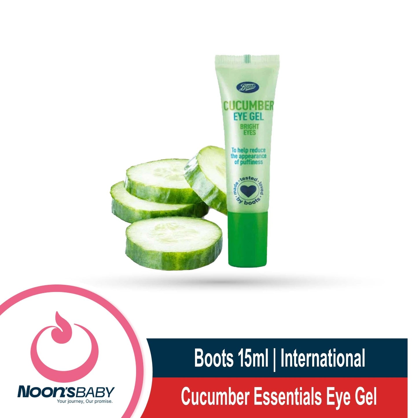 Boots Cucumber Essentials Eye Gel - 15ml