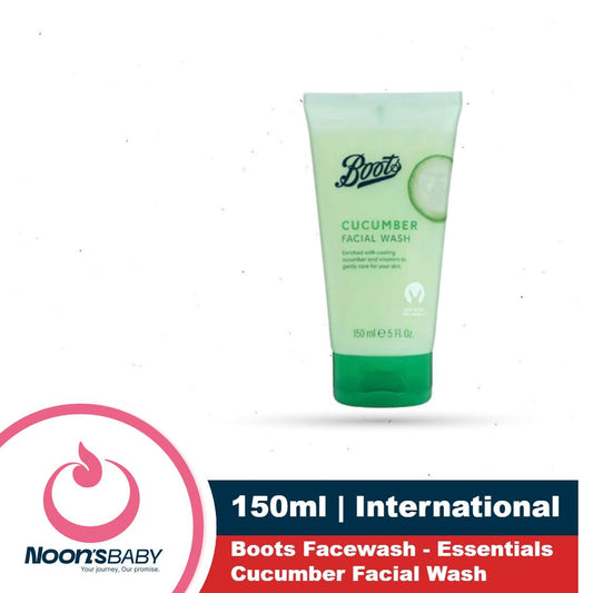 Boots Facewash - Boots Essentials Cucumber Facial Wash 150ml