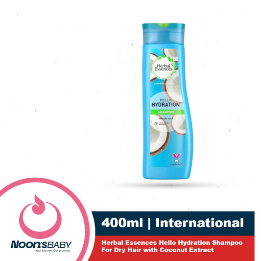 Herbal Essences Hello Hydration Shampoo 400ml For Dry Hair with Coconut Extract