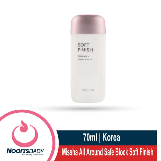 Missha All Around Safe Block Soft Finish Sun Milk SPF50+ Or PA+++