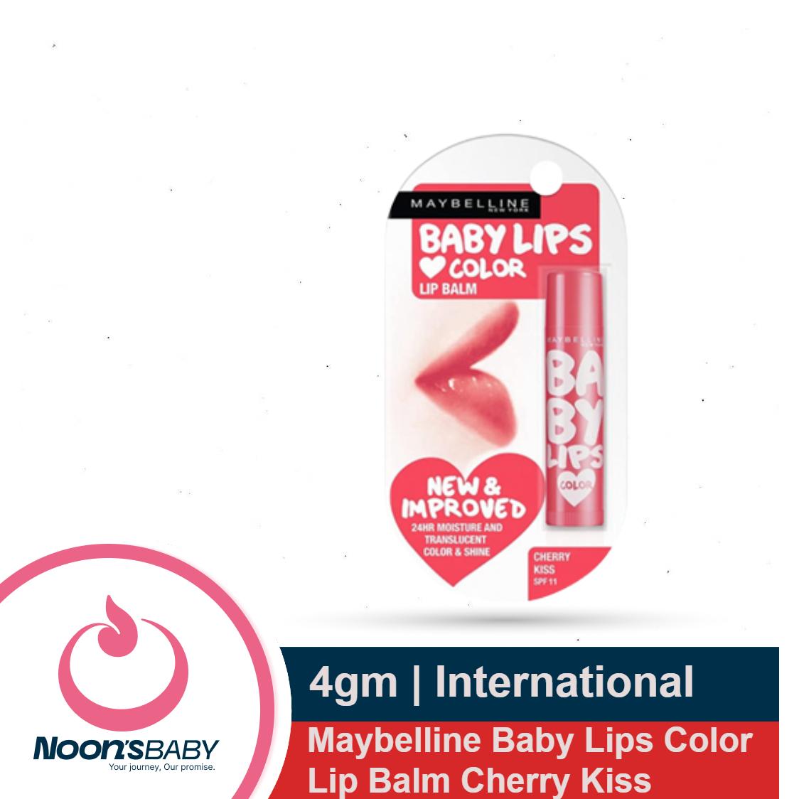 Maybelline Baby Lips Color Lip Balm Cherry Kiss 4gm SPF11