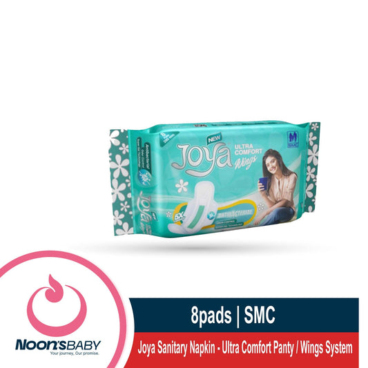 Joya Sanitary Napkin - Ultra Comfort - 8 Pads Pack - Panty/Wings System- 1 Pack