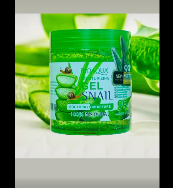 Bioaqua Aloe Vera 99% Soothing Gel Snail 250ml | Made in P.R.C