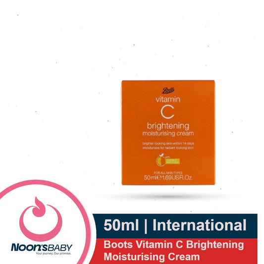 Boots Vitamin C Brightening Moisturizing Cream 50ml (International)