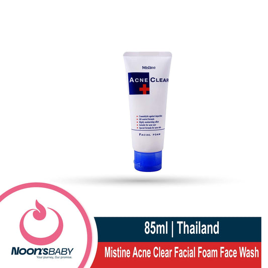 Mistine Acne Clear Facial Foam Face Wash - 85Gm | Made In Thailand