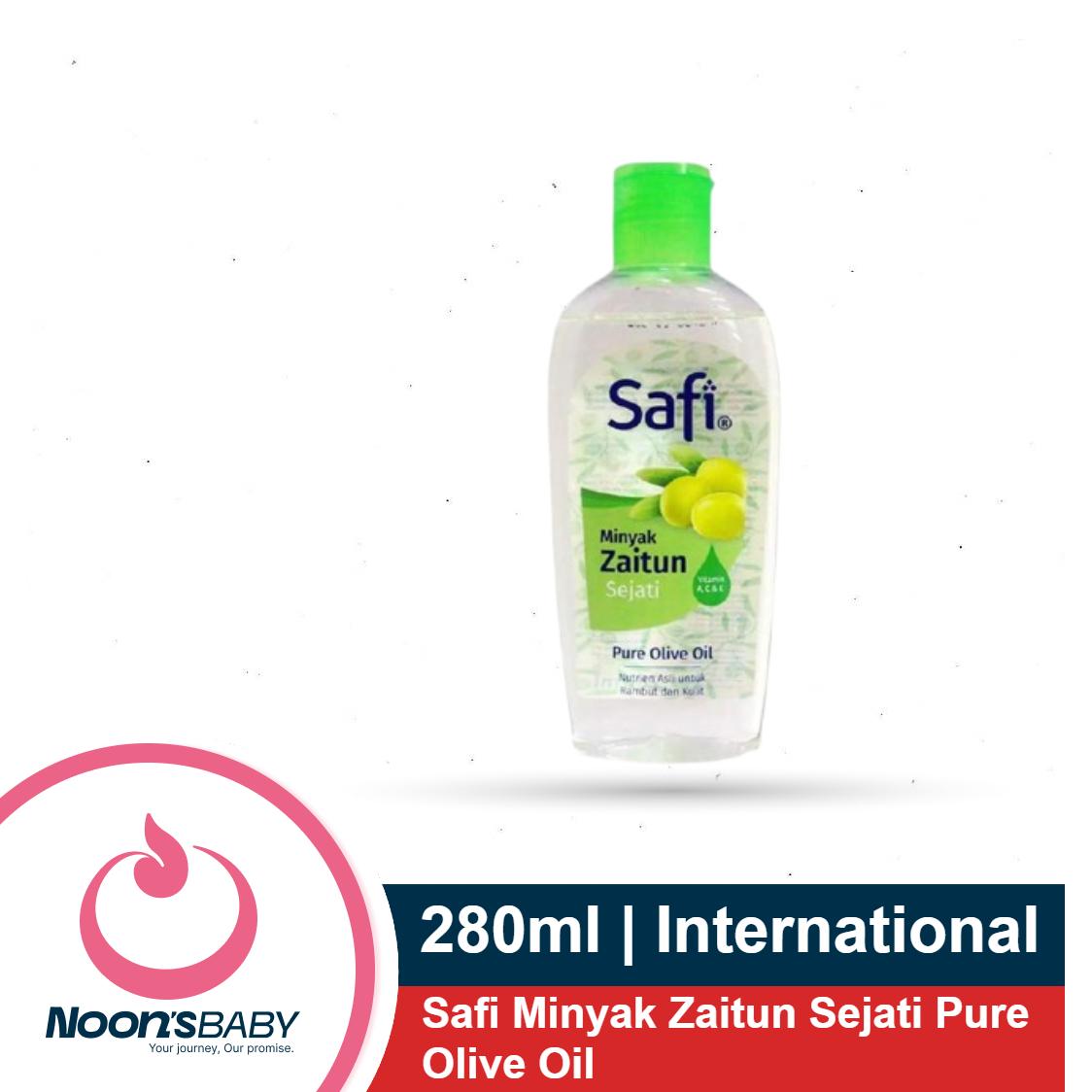 Safi Minyak Zaitun Sejati Pure Olive Oil 280ml (Made in Malaysia)
