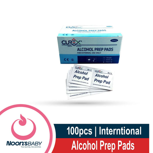 Curex Alchohol Prep Pads 100pcs Box