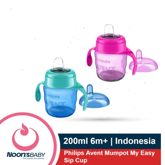 Philips Avent Mumpot My Easy Sip Cup 200ml 6month+ Multiple Color Available (Made in Indonesia)
