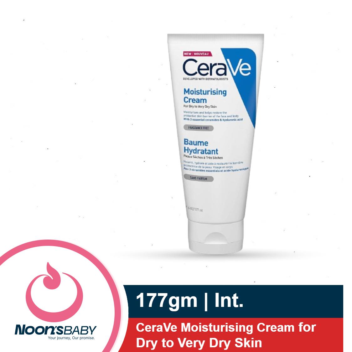CeraVe Moisturising Cream 177gm (Made in UK)
